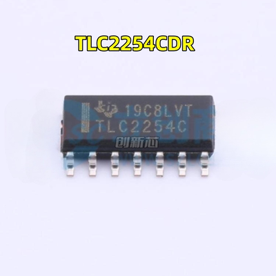 全新 TLC2254CDR TLC2254C 四运算放大器芯片 SOP-14 原装现货