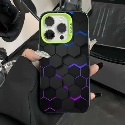 炫酷蜂窝纹理三星s25ultra手机壳