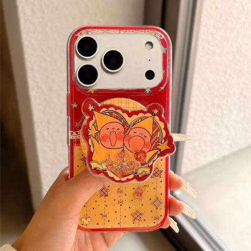 喜庆红星星人三星s25ultra手机壳