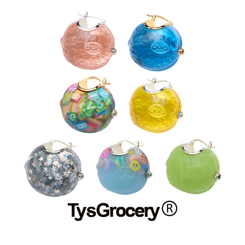 TysGrocery糖果柠檬耳环