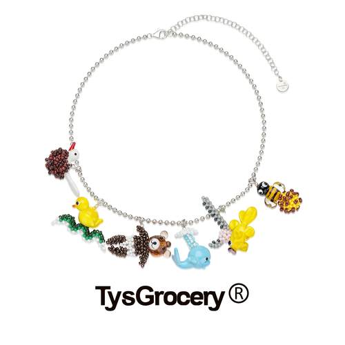 项链TysGrocery手工琉璃可拆卸