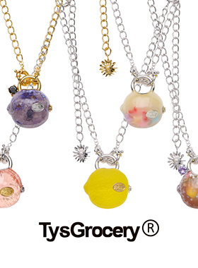 TysGrocery 26 超大糖果柠檬多佩戴项链