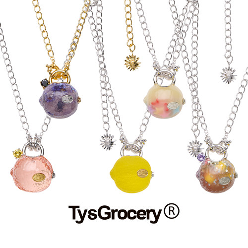 TysGrocery超大糖果柠檬项链