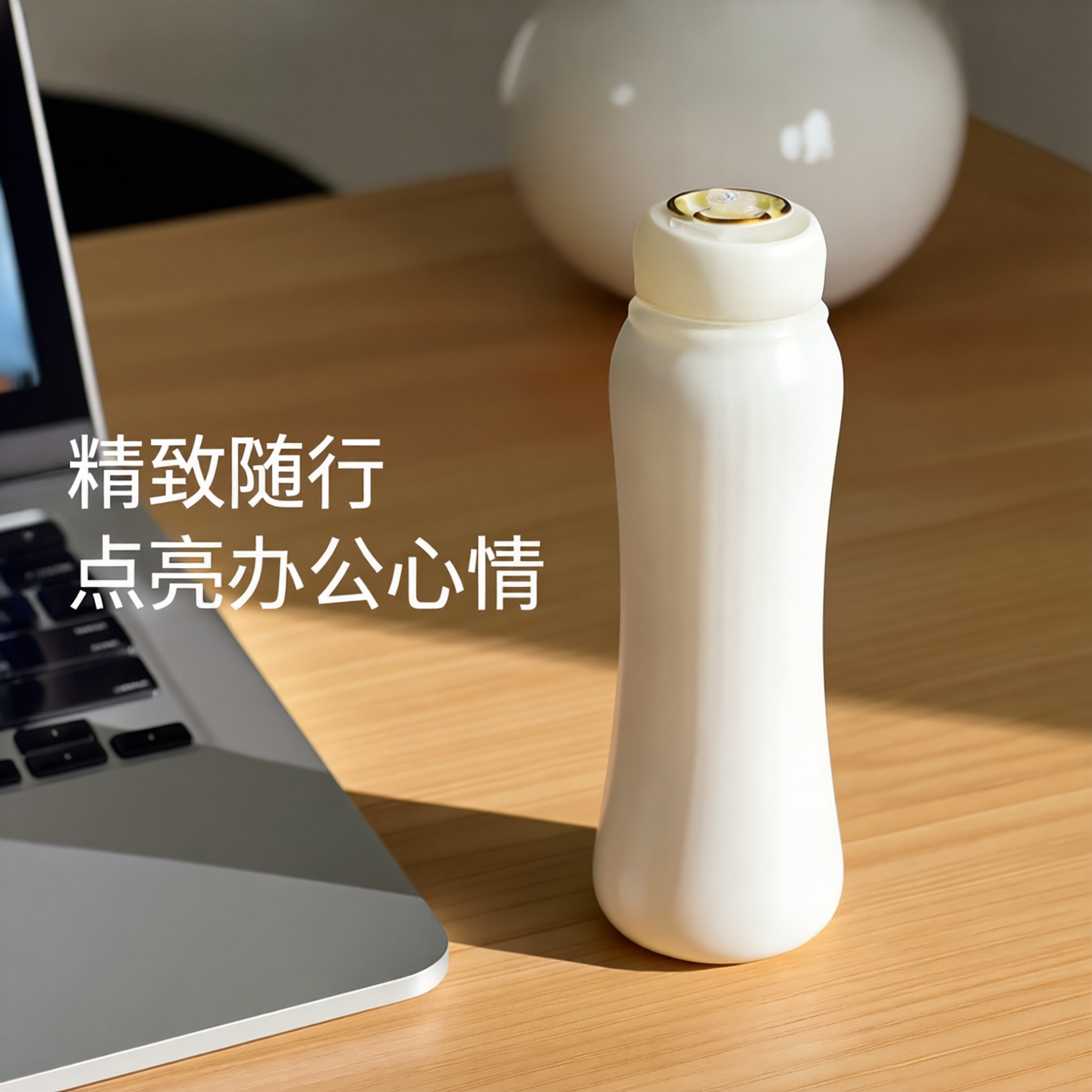 高颜值乾唐轩台湾吉星雅仕单层官方便携女生可爱陶瓷负离子水杯
