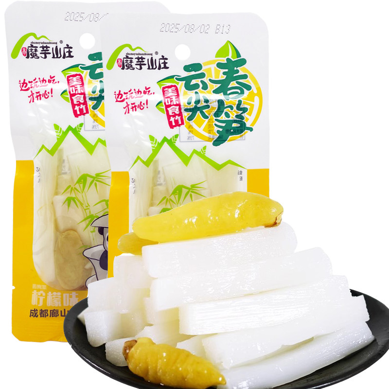 魔芋山庄开袋即食柠檬魔芋下饭菜图片