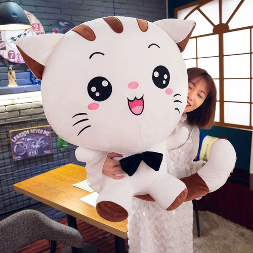 Милая кукла, плюшевая игрушка, подушка, украшение для ногтей, кот, котенок, подарок на день рождения