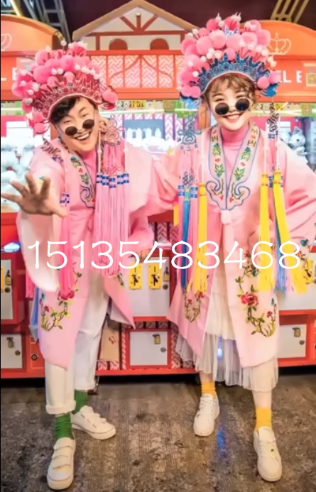 国潮花旦头饰古装戏服抖音同款