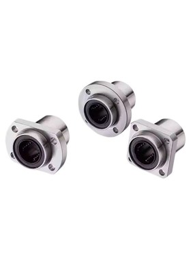 嵌入式法兰单衬型LHIFR-MX/LHIFS-MX/LHIFC-MX带润滑装置直线轴承