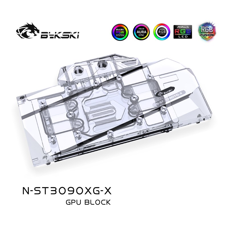 Bykski N-ST3090XG-X 索泰 RTX3090 GAMING OC 显卡水冷头 散热器