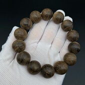 超高油秒沉水 沉水文莱软丝1.7沉香手串 高品质无瑕 凉香奶香浓郁