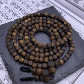 全满油棋韵甜香 9.9分沉 八方来财棋楠手串 白棋楠5mm方正手串