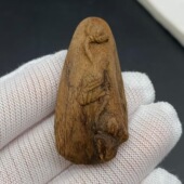 厚实 印尼土沉雕刻沉香吊坠挂件 花香浓郁 沉香做手把件吊坠挂件