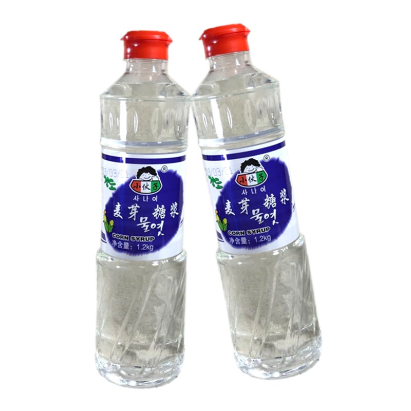 小伙子水怡麦芽糖1200g烘培 糖稀 麦芽糖玉米糖浆 牛轧糖原料