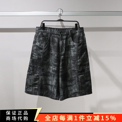 太平鸟男装牛仔中短裤