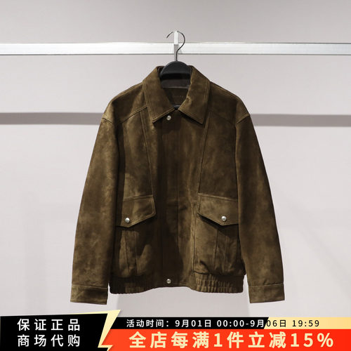 太平鸟男装商场同款皮衣外套