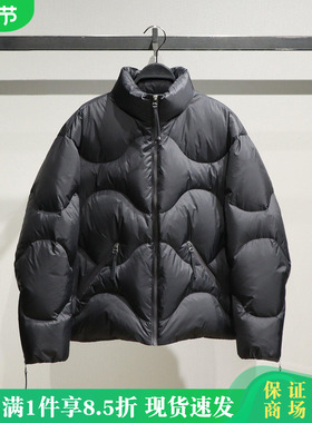 B2ACF4526太平鸟男装2025冬季OAMC联名宽松鹅绒羽绒服B2ACF4526J9