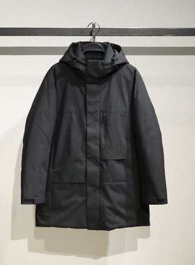 B1ACF4614太平鸟男2025冬正品国内短款连帽羽绒服B1ACF4614J9