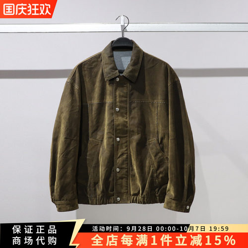 太平鸟时尚百搭宽松翻领牛仔外套