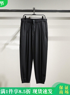 B2GMF2198太平鸟男装2025夏季国内时尚休闲运动裤B2GMF2198J9