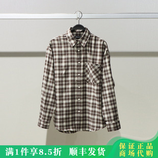 外穿格子衬衫 太平鸟男装 2026春装 国内代购 B2CHG111LH5 B2CHG111L