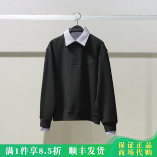 太平鸟男装 国内代购 假两件卫衣B2CRG1140 B2CRG1140J9 2026春装