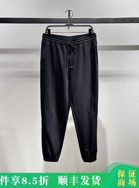 太平鸟男装2026春季松紧腰针织运动休闲裤B1GMG1234/B1GMG1234J9