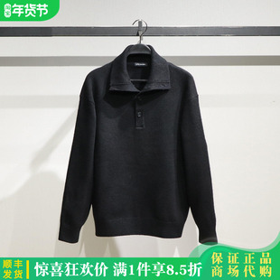 B1EBF4432太平鸟男装2025冬装新款国内宽松针织衫B1EBF4432J9