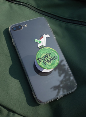 BlueHour原创冒险 瑞克和莫蒂手机壳手机支架 适用于iPhone15pro