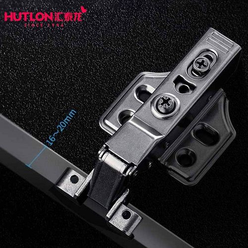 汇泰龙玻璃门缓冲静音铰链