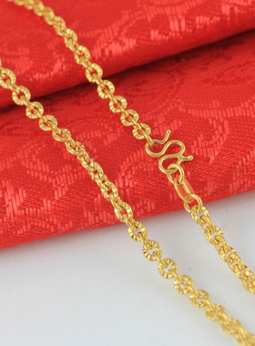 女士切花久不掉色一件代发o字链