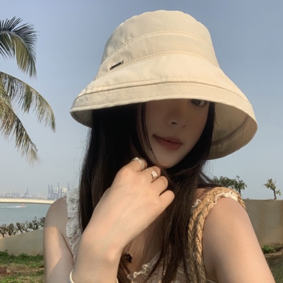 【大帽檐可折叠渔夫防晒帽】