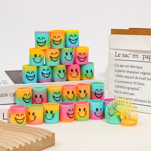 迷你解压小孩娱乐玩耍桌面彩虹圈