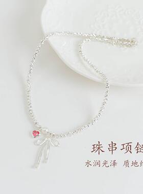 五台山新中式时尚珠串项链锁骨链