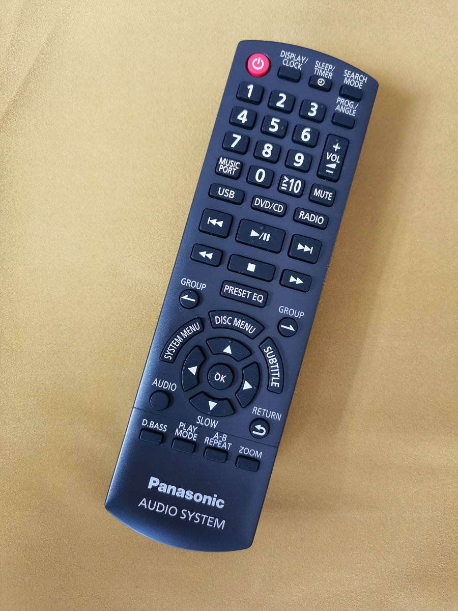 原装Panasonic松下组合音响遥控器SC-HC57SC-HC37GK-R SC-HC3