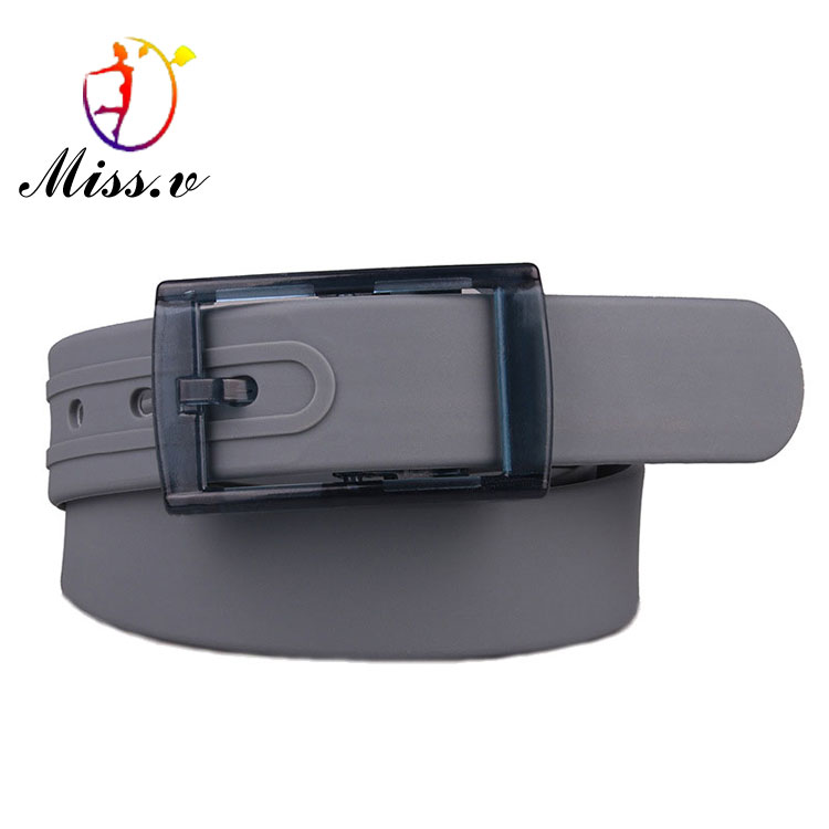 全塑料皮带过安检电子无金属裤袋