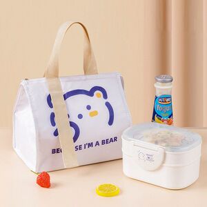 袋韩式包手提包餐包便当袋饭盒