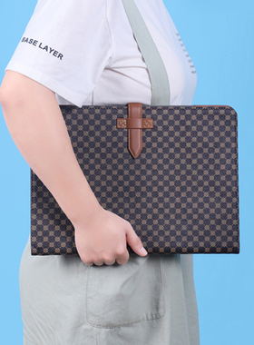 贺美诗 适用小米笔记本电脑XiaomiBook Pro14保护套红米Redmi Book16内胆包时尚书本式皮套