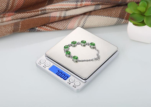 电子秤珠宝秤迷你电子称高精度珠宝称药材秤厨房烘焙称