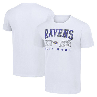 NFL球衣男夏季乌鸦Baltimore Ravens休闲运动长袖宽松男士短袖T恤