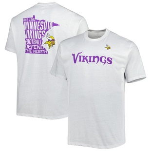 NFL球衣夏季维京人MinnesotaVikings橄榄球服宽松男士速干短袖T恤