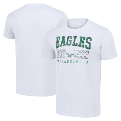 NFL球衣男夏季老鹰Philadelphia Eagles运动长袖宽松男士短袖T恤