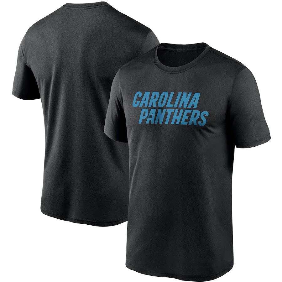 NFL球衣男夏季黑豹CarolinaPanthers橄榄球服宽松男士速干短袖T恤