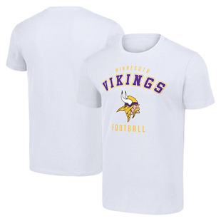 NFL球衣夏季维京人MinnesotaVikings男士休闲运动长袖宽松短袖T恤