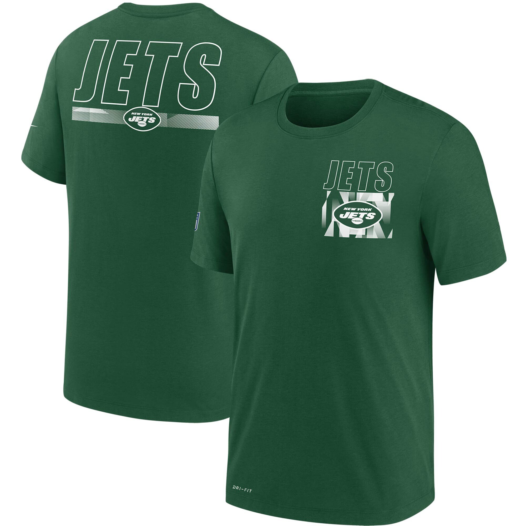 NFL球衣男夏季喷气机New York Jets 橄榄球服宽松男士速干短袖T恤图片