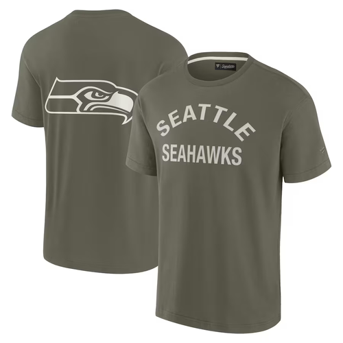 NFL橄榄球衣男夏季西雅图海鹰Seattle Seahawks运动宽松短袖T恤