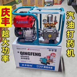 正品庆丰170汽油打药机农用机动喷雾器园林果园打药专用6080型