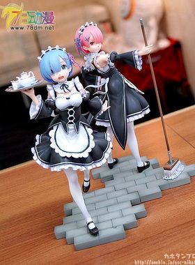 日版现货包邮 GSC RE0 从零开始的异世界生活 雷姆蕾姆 拉姆 手办