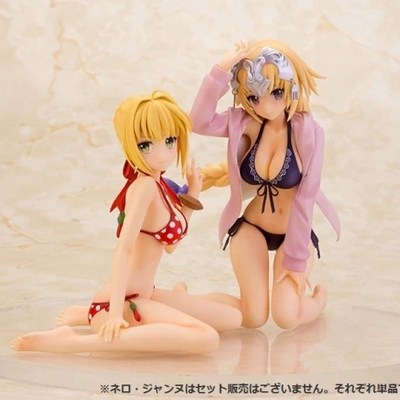 alphamax贞德尼禄泳装手办fate