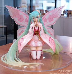 未来 免邮 费 Tony 手办 正版 和服 日版 赛车初音 miku 现货 GSC 晴着