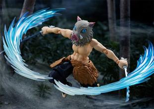 正版包邮 Dx版 MaxFactory figma mf 鬼灭之刃 嘴平伊之助 手办